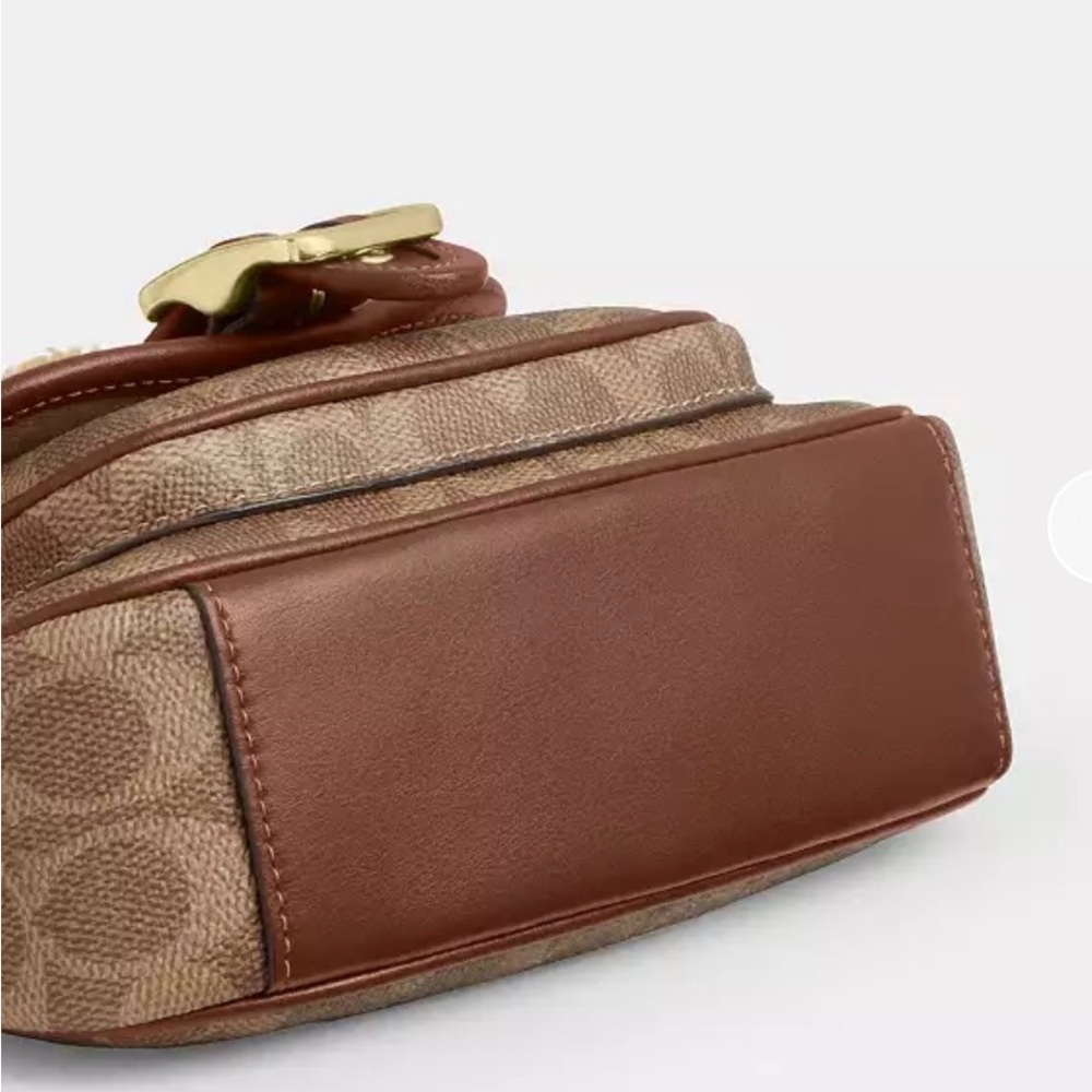 NWT Coach Ashton Mini Shoulder Bag in Signature Canvas - Picture 7 of 16